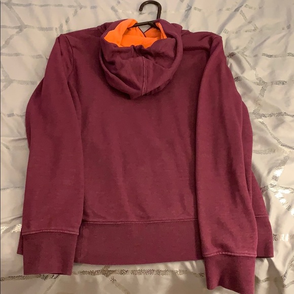 Purple/maroon north face sweatshirt - Picture 2 of 3